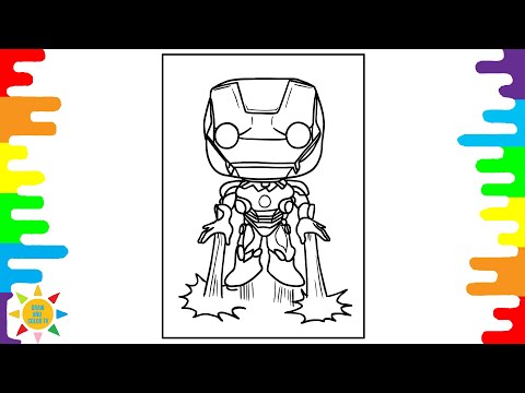 MARVEL IRON MAN Coloring | Iron man Coloring | Spektrem - Shine