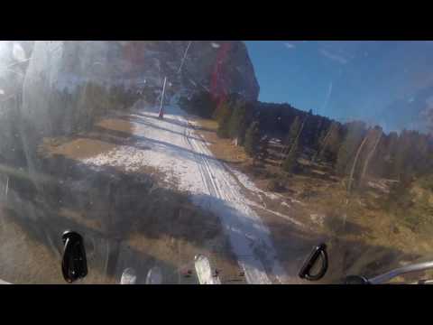 Risalita integrale seggiovia Leitner "Sotsasslong" Val Gardena (BZ)