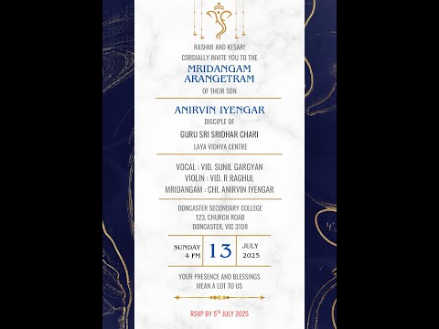 Anirvin Arangetram Test