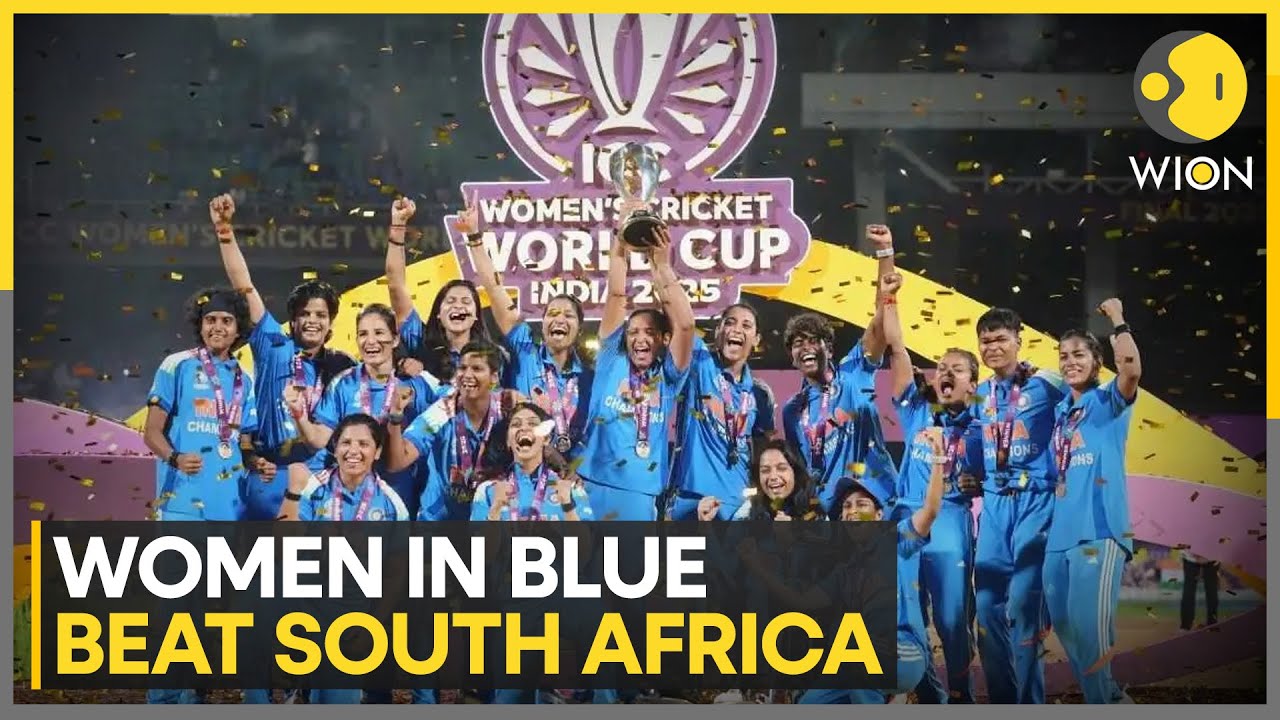 Women's World Cup 2025: India Women Make History, Beats South Africa to Win First World Cup | WION