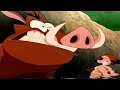 The Lion King Nala Chasing Pumbaa 1994 VHS Capture Flipped