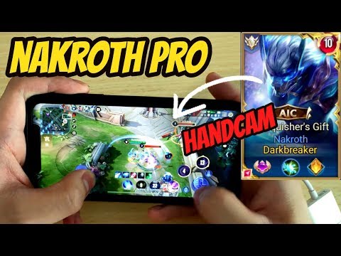 NAKROTH PRO HANDCAM! HOW TO PLAY NAKROTH LIKE A PRO | AoV | 傳說對決 | RoV | Liên Quân Mobile