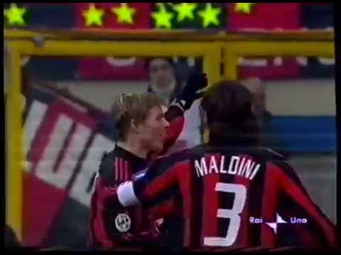 Jon Dahl Tomasson (Milan) - 25/01/2004 - Milan 5x0 Ancona - 1 gol