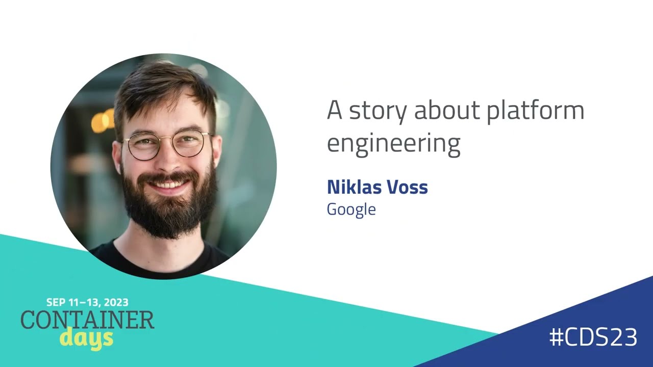 A story about platform engineering — Niklas Voss