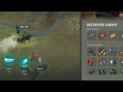 last day on earth survival new destroyed convoy event unlock in global map & clear 😱