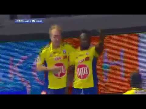 FC Astana - HJK Helsinki 0-2 | Gideon Baah | Qualification Champions League 5/08/2015 | Amazing goal