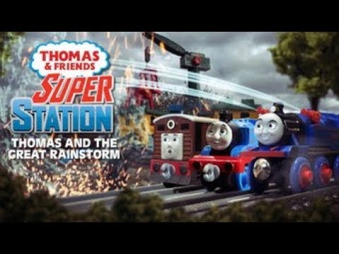 Thomas and the Great Rainstorm #3: Save the Super Station! | Super Station #6 | Thomas & Friends - Kids TV Series, Kingdom Kids Zone - Thomas & Friends