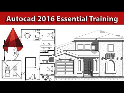Autocad 2016 Essential Training Tutorial 1 Getting Started User Interface