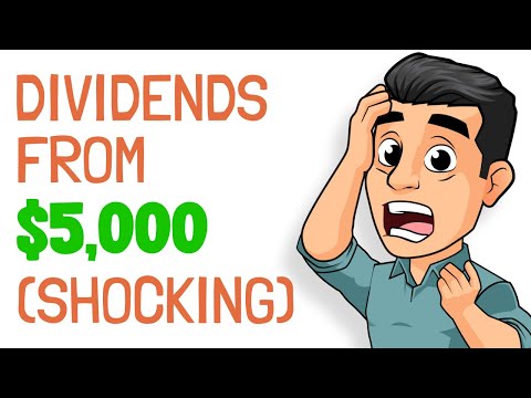 Here's what a $5,000 Dividend Portfolio Pays You MONTHLY