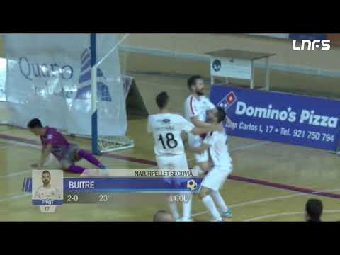 Gol Buitre (2-0) Naturpellet Segovia - Palma Futsal. J11, 1Div