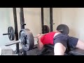 340lbs Bench Press PR