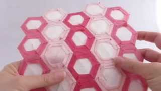 English Paper Piecing: Removing the Paper Templates