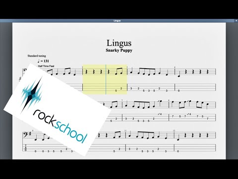 Lingus Rockschool Grade 7 Bass