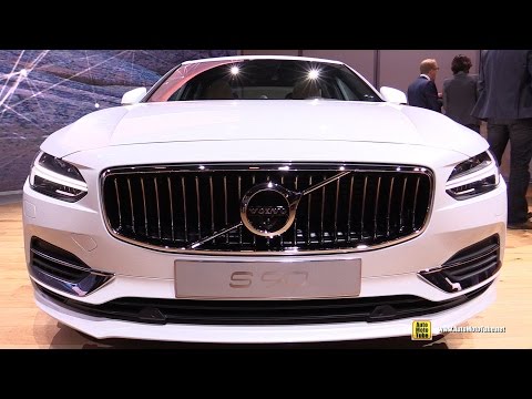 2017 Volvo S90 T8 Inscription - Exterior and Interior Walkaround - 2016 Detroit Auto Show