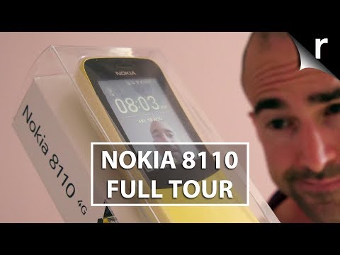 Nokia 8110 4G Unboxing | Full banana phone tour!