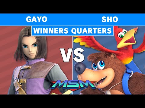MSM Online 9 - Gayo (Hero) Vs Sho (Banjo) Winners Quarters - Smash Ultimate