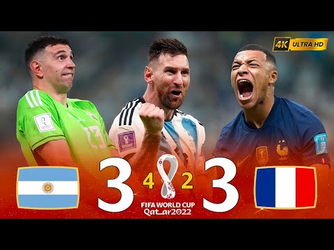 The Greatest World Cup Final Ever | Argentina vs France World Cup 2022 Highlights 4K | Peter Drury