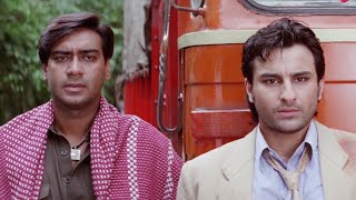 अजय देवगन और सैफ अली खान को पकड़ा पुलिस वालो ने  - Kacche Dhaage - Popular Scene