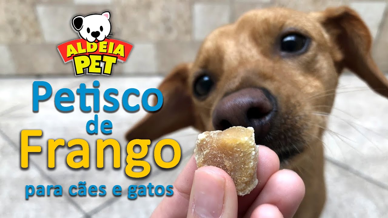 Petisco de Frango Fácil (Cão e Gato)