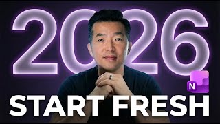 How I Set Up a Fresh OneNote Notebook for 2026