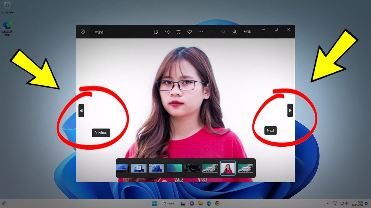Fix No Next & Previous Arrows in Photos app on Windows 11 / 10 | Solve next & previous Not Showing