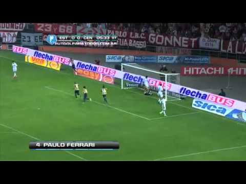 Gol de Ferrari  Estudiantes 0 Central 1  Fecha 15  Torneo Inicial 2013