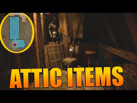 Resident Evil 8 Village Attic Items & Missable Treasures | Attic Items RE8