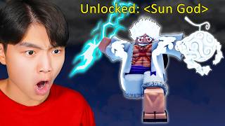 Unlocking Gear 5 in EVERY One Piece Roblox Game