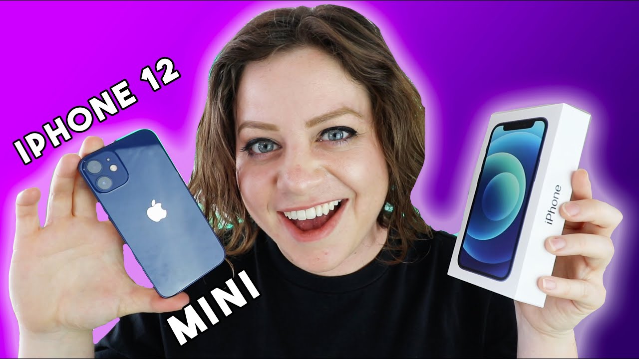 iPhone 12 mini unboxing - Dang that's blue!