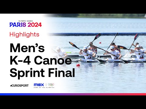 SO CLOSE! 😮 | Men's K-4 500m Canoe Sprint | #Paris2024