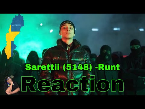 Reaction To Swedish Rap - Sarettii - Runt