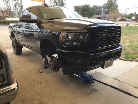 Ram 2500 4x4 Rough Country Leveling Kit. 2021 - 5th Gen Cummins