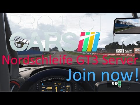 Project Cars Multiplayer Nordschleife GT3 Join now! [PC] 3 Monitore