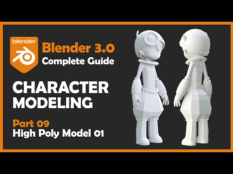 01 Blender 3 0 Character Modeling Tutorial Beginner Friendly 2022