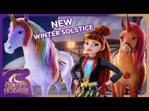 Brand New Winter Solstice at Unicorn Academy | Enchanted Unicorn Winter | Magical Cartoons for Kids