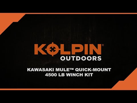 Kolpin Quick-Mount Winch Installation - Kawasaki Mule