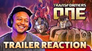 WHAT?! TRANSFORMERS ONE - Official Trailer REACTION and Breakdown!