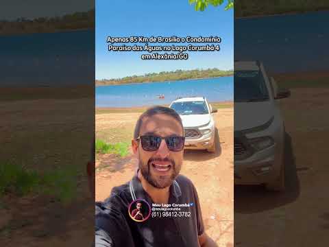 Apenas 85 Km de Brasília o Condomínio Paraíso das Águas no Lago Corumbá 4 em Alexânia/GO