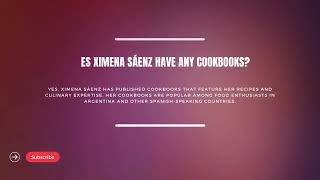 Discover The Life of Ximena Saenz
