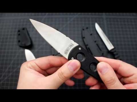 Neck Knives Comparison (Boker Plus Gnome, Cold Steel Secret Edge, Drop Point Spike)