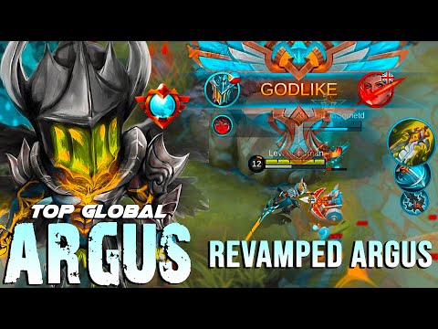 New Revamp Argus Is Finaly Here !! With No Death | Top Global Argus By Levi Ackerman | MLBB