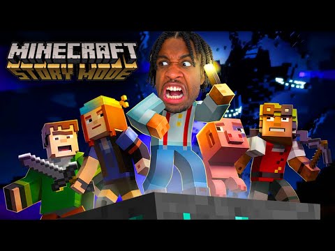 Minecraft Story Mode Is PEAK (Ep 1)