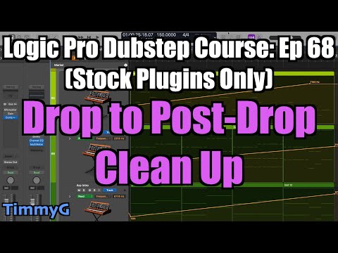 Logic Pro Dubstep Course (Stock Plugins Only) – Ep. 68: Making a Smooth Post-Drop Transition