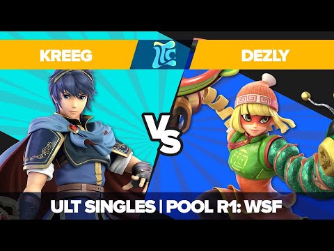 Kreeg vs dezly - Ultimate Singles R1 Pools: WSF - Low Tide City | Marth vs Min Min