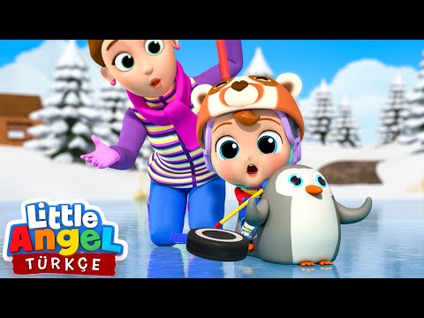 , title : 'Bebek Buz Pateni Öğreniyor ⛸️ | Eğlenceli Ve Öğretici Çocuk Şarkıları | Little Angel Türkçe'