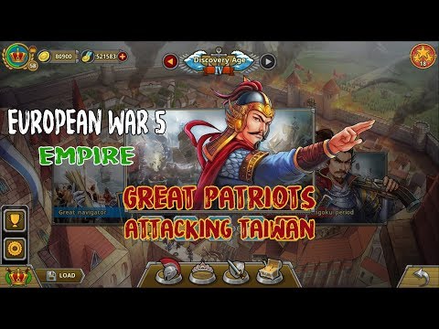European War 5 Empire Great Patriots Attacking Taiwan