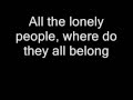 The Beatles - Eleanor Rigby (Lyrics)