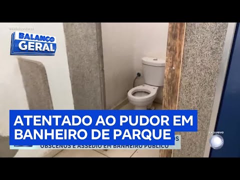 Câmera do Balanço: Moradores de Santo André (SP) denunciam atos obscenos em banheiro de parque