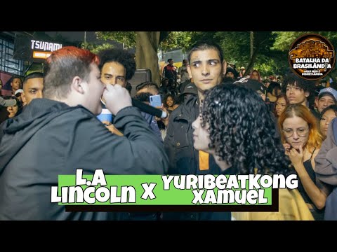 XAMUEL E YURI BEATKONG X L.A E LINCOLN | 2 FASE BATALHA DA BRASILANDIA #56