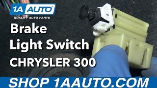 How to Replace Brake Light Switch 05-07 Chrysler 300